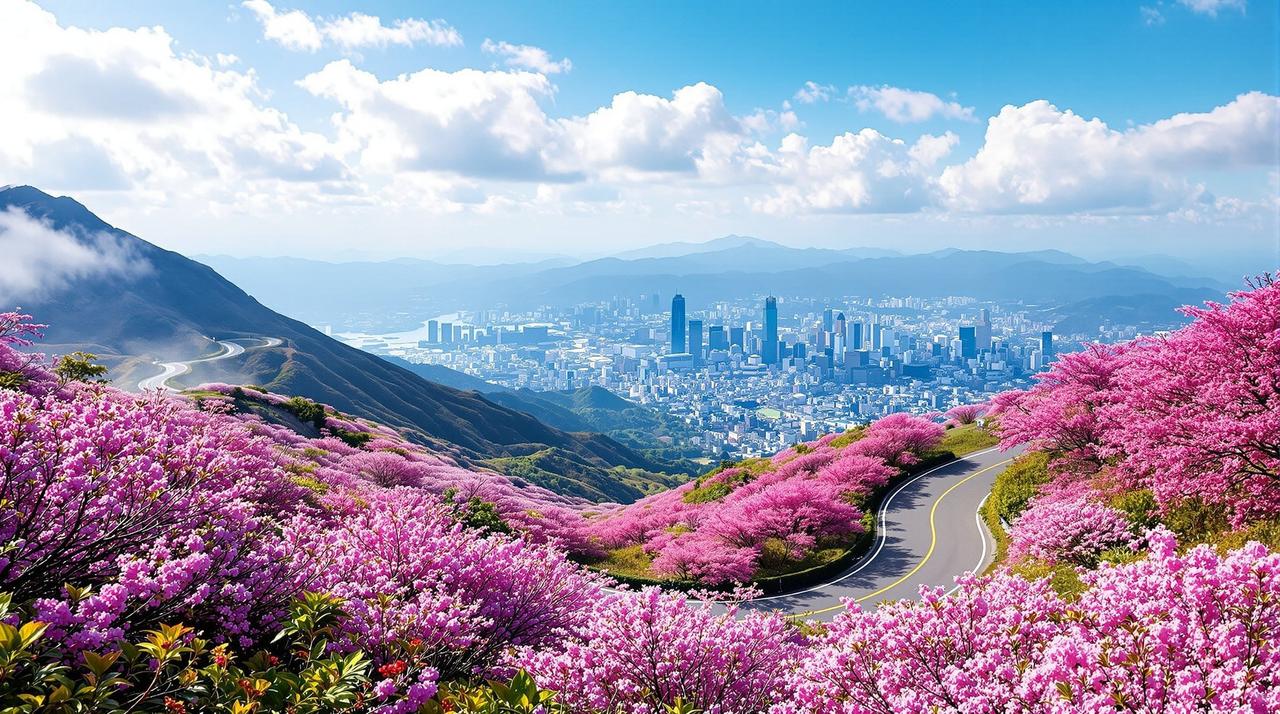 豌豆影视 - 台湾阳明山杜鹃花季全攻略