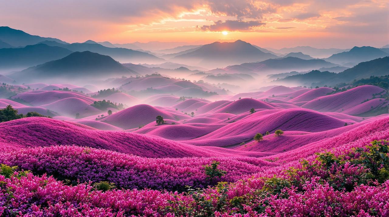 豌豆影视 - 贵州百里杜鹃花海全景实拍