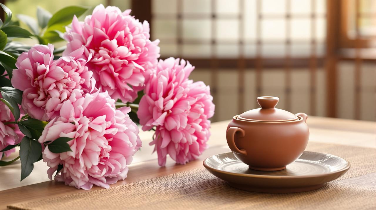 豌豆影视 - 杜鹃花与茶道：花间一盏清茶